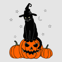 Scary Halloween Black Cat Costume Witch Pumpkin Bo Exclusive T-shirt | Artistshot