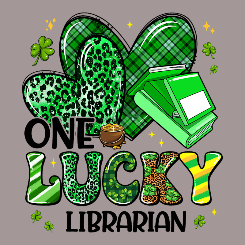 Shamrocks One Lucky Librarian Happy St Patricks Da Vintage Hoodie | Artistshot