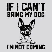 Rat Terrier If I Cant Bring My Dog Im Not Coming Women's Triblend Scoop T-shirt | Artistshot