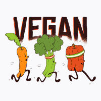 Plant Vegetarian Tomato Run Carrot Broccoli Vegeta T-shirt | Artistshot