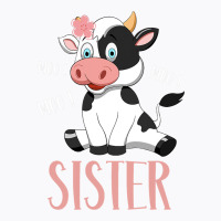 Sister Cow Cute Cow Farmer Birthday Matching Famil T-shirt | Artistshot