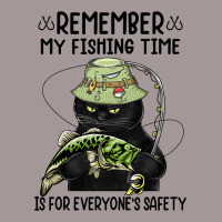 Remember My Fishing Time Is For Everyones Safety B Vintage Hoodie | Artistshot