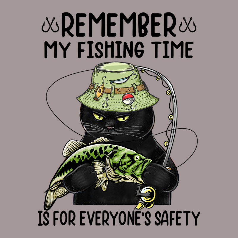 Remember My Fishing Time Is For Everyones Safety B Vintage Hoodie | Artistshot