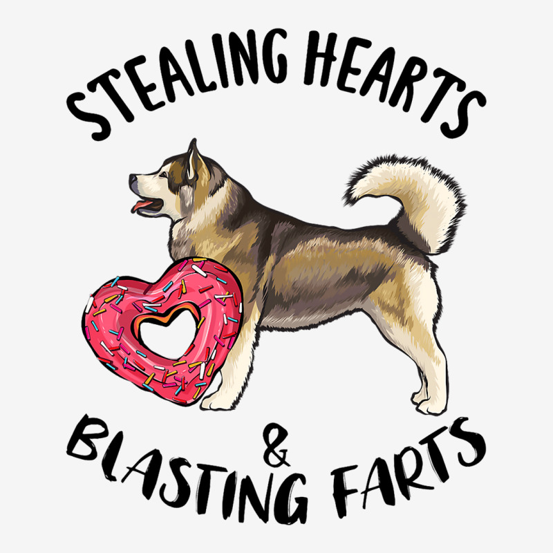 Stealing Hearts Blasting Farts Alaskan Malamute Va Graphic T-shirt | Artistshot