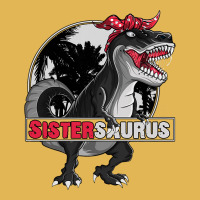 Sistersaurus T Rex Dinosaur Sister Family Matching Vintage Hoodie And Short Set | Artistshot