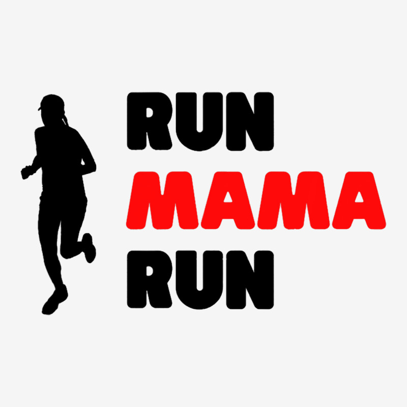 Run Mama Run Mom Running Fit Fitness Workout Cardi Metal Print Horizontal | Artistshot