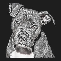 Dog Dad Pit Bull T Shirt Classic T-shirt | Artistshot