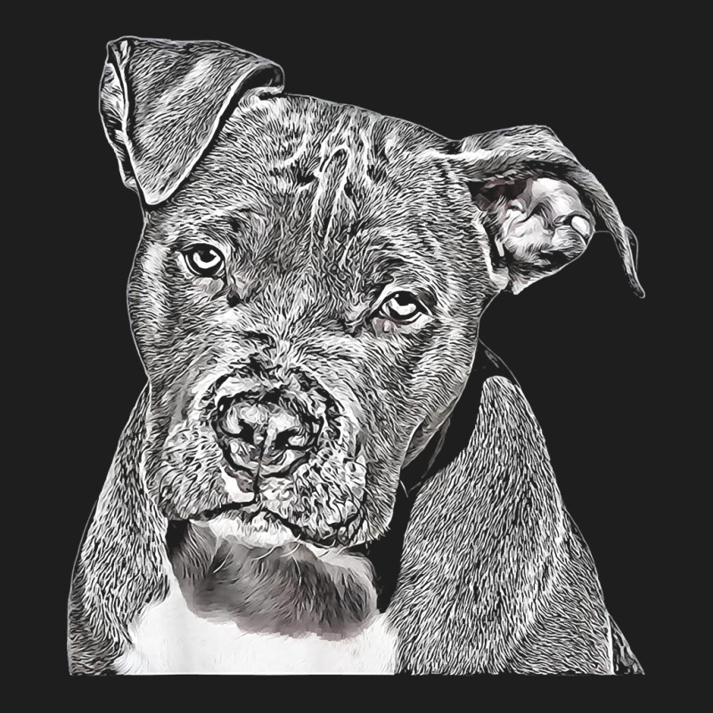 Dog Dad Pit Bull T Shirt Classic T-shirt | Artistshot