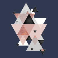 Geometric Compilation In Rose Gold And Blush Pink Basic T-shirt | Artistshot