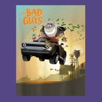 The Bad Guys Group Getaway Car Poster Basic T-shirt | Artistshot