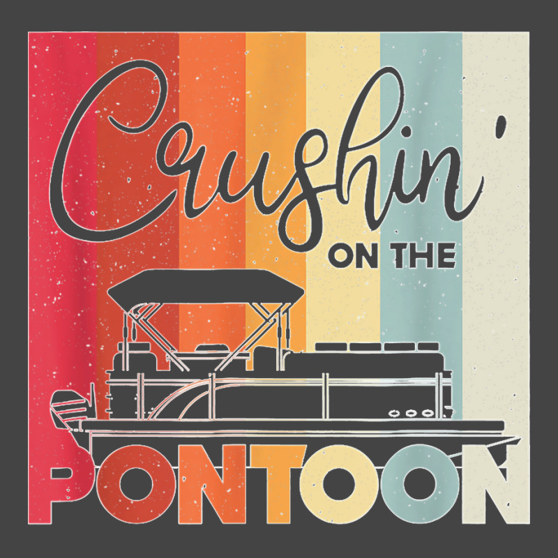 Mens Crushin' On The Pontoon Boat Captain Basic T-shirt | Artistshot