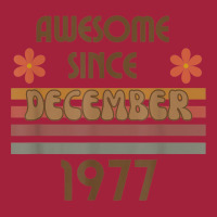 Awesome Since December 1977 Year Old Birthday Retro Basic T-shirt | Artistshot