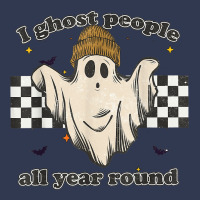 Retro I Ghost People All Year Around Halloween Spooky Vibes Basic T-shirt | Artistshot