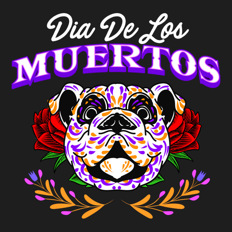 Vector Decorative Dog Head Day Of The Dead Mexico Classic T-shirt | Artistshot