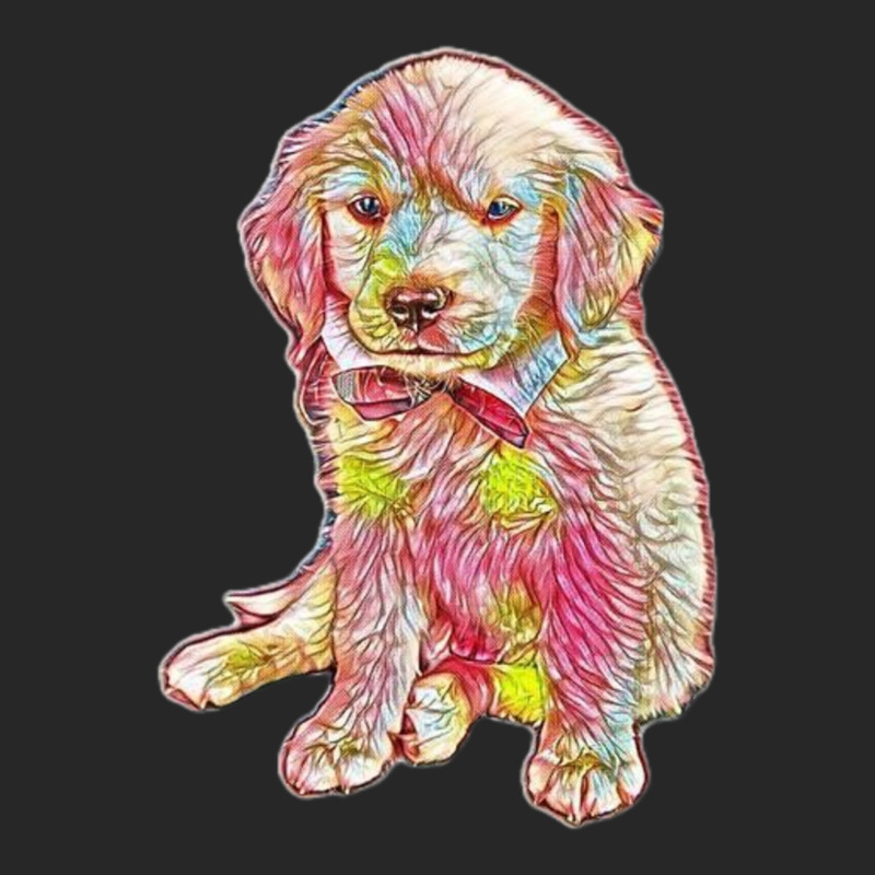 Golden Retriever Puppy Wearin Men's T-shirt Pajama Set | Artistshot