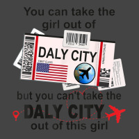 Flight Ticket Daly City   Girl From Daly City Boarding Pass Basic T-shirt | Artistshot