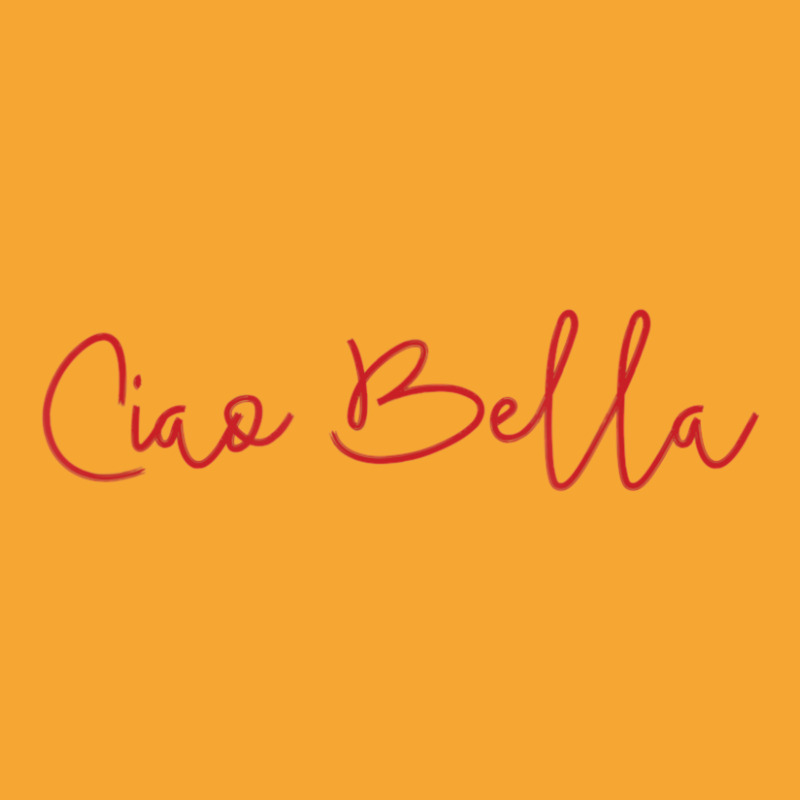 Ciao Bella Italian Quote For Italians Basic T-shirt | Artistshot