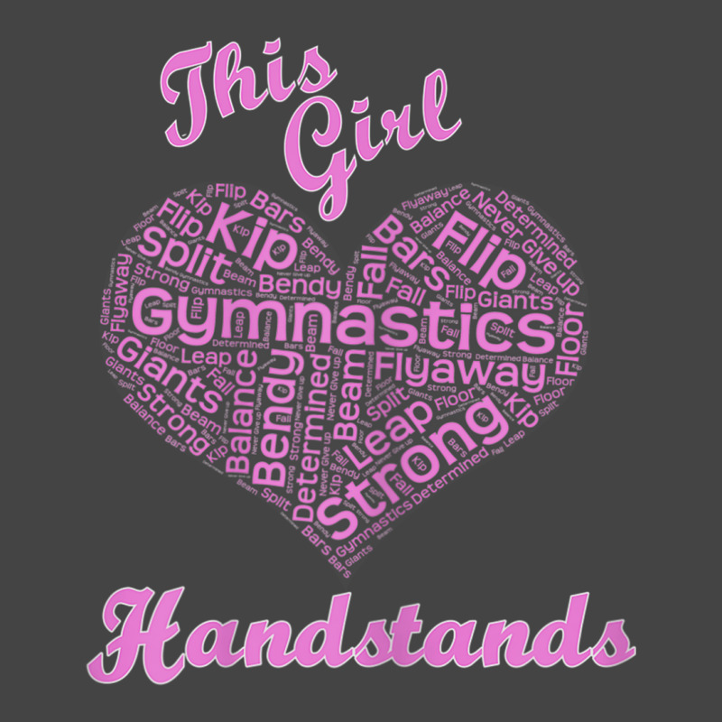 Best Girls Fun Handstand Gymnastics Gift Tshirt Basic Youth T-shirt by cm-arts | Artistshot