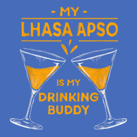 10506900022^my Lhasa Apso Is My Drinking Buddy^funny^dog Lov T Shirt Basic Youth T-shirt | Artistshot