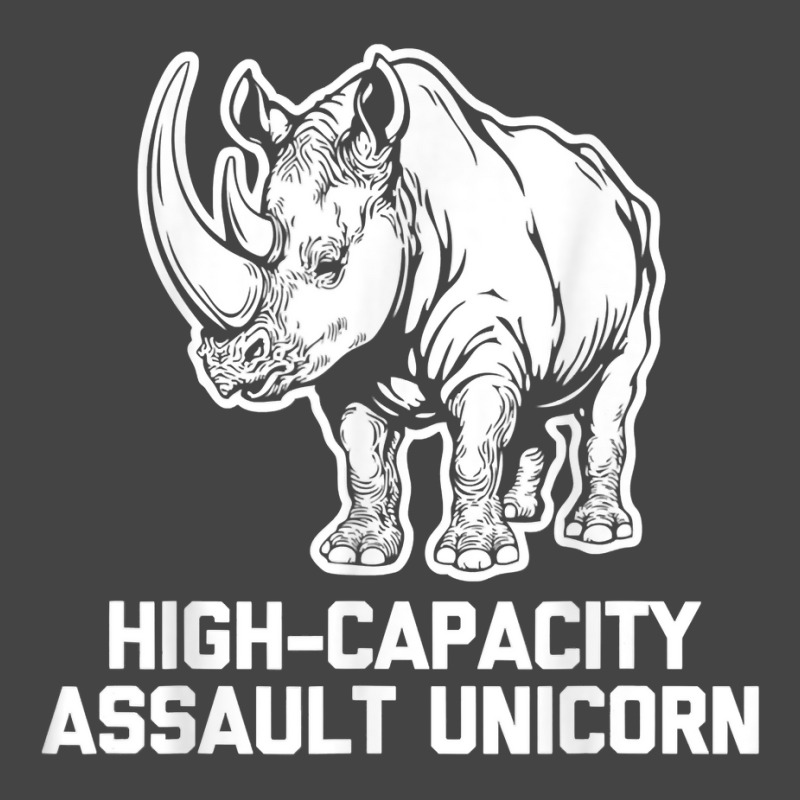 High Capacity Assault Unicorn Funny Rhino Military T Shirt Basic Youth T-shirt by cm-arts | Artistshot