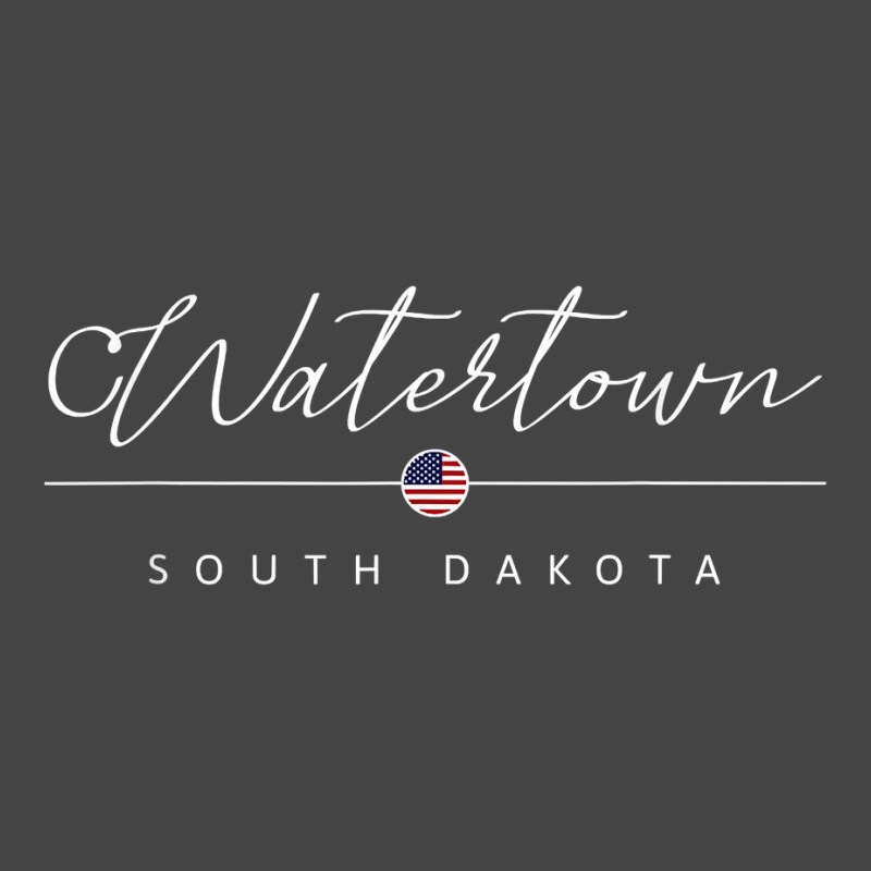 Watertown  South Dakota Sd On Watertown T Shirt Basic T-shirt by ardylanda | Artistshot