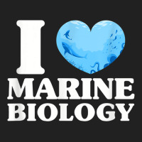 I Love Marine Biology Marine Biologist Sea Ocean Basic T-shirt | Artistshot