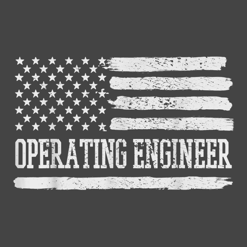 Operating Engineer Usa Flag Basic T-shirt | Artistshot