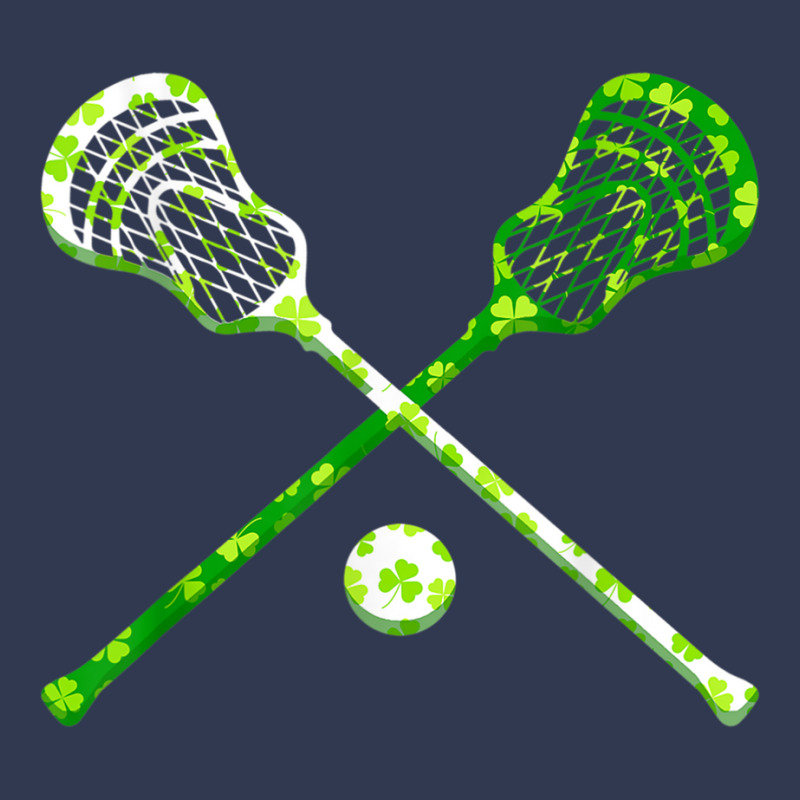 Funny Lacrosse St Patricks Day Boys Men Shamrock Ball T Shirt Basic T-shirt by cm-arts | Artistshot