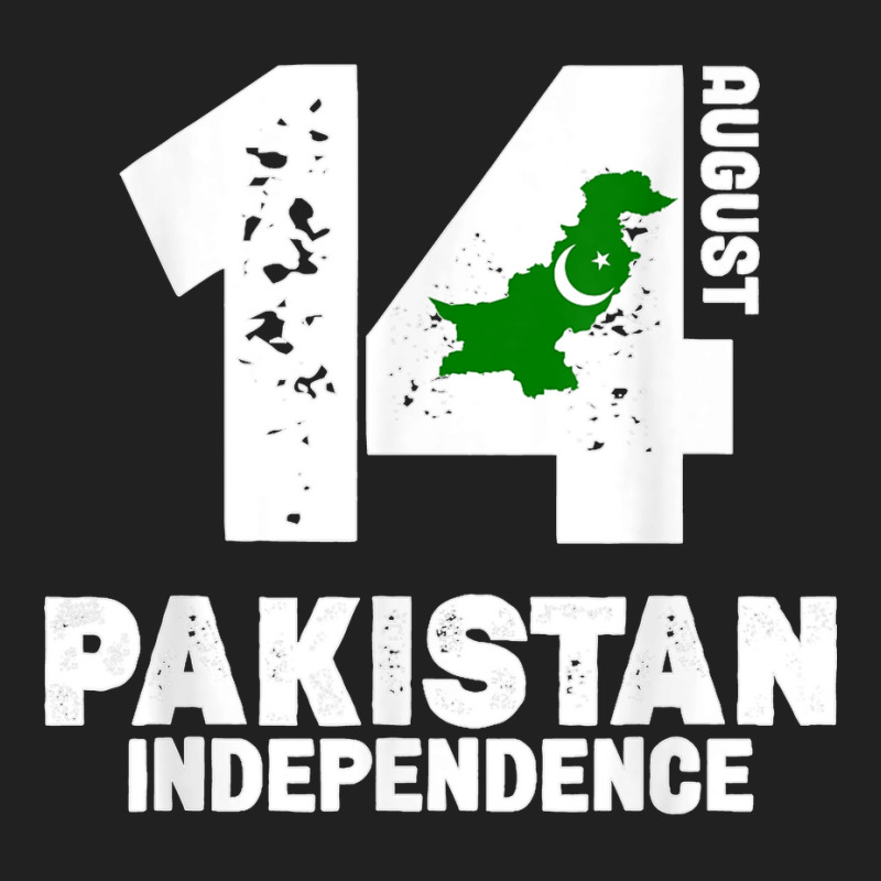 Patriotic Pakistan Flag Independence Day 14 August Pakistani Basic T-shirt by URVIBUPADHYAY | Artistshot