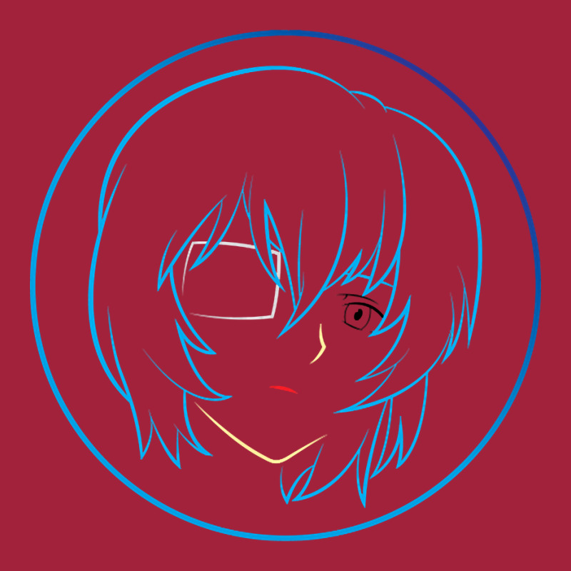 Rei Ayanami's Face - 06a Basic T-shirt by Aiello Mcdade | Artistshot