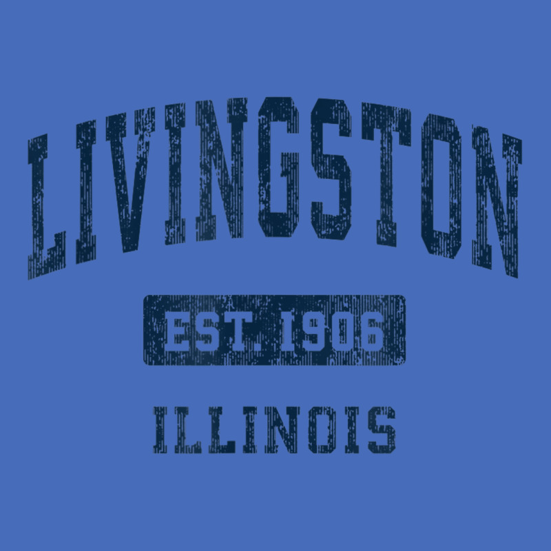 Livingston Illinois Il Vintage Athletic Sports Design Basic Youth T-shirt by Aquarius | Artistshot