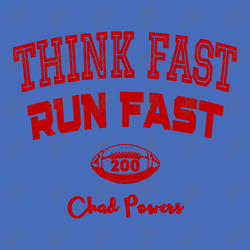 Think Fast Run Fast Chad Powers Basic Youth T-shirt by Jembleng Art | Artistshot