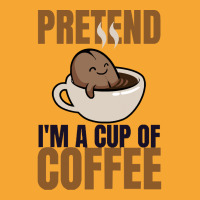 Pretend Im Cup Of Coffee T  Shirt Easy Pretend I'm Cup Of Coffee Costu Basic T-shirt | Artistshot