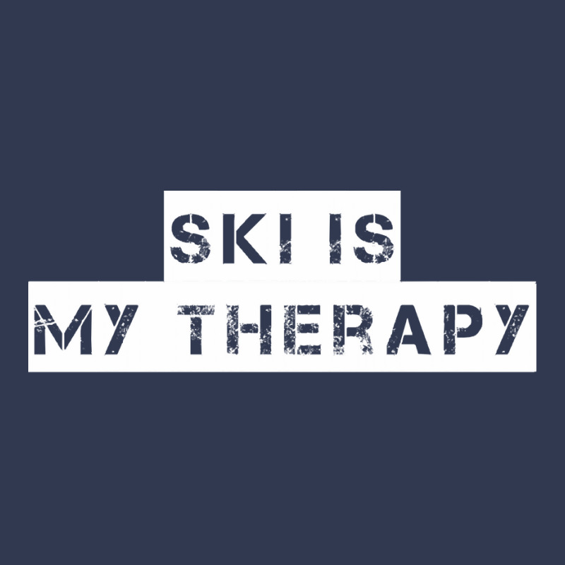 Ski   Ski Is My Therapy T Shirt Basic T-shirt by cm-arts | Artistshot