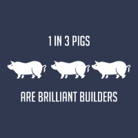 One In Three Pigs Are Brilliant Builders Basic Youth T-shirt | Artistshot