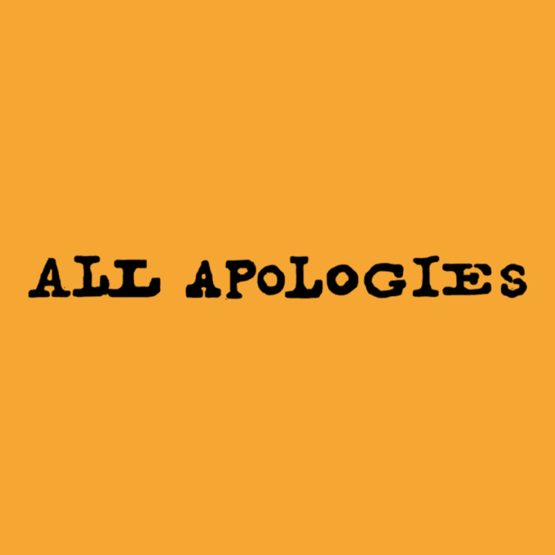 All Apologies Basic T-shirt | Artistshot