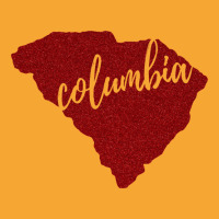 Columbia, Sc Garnet Glitter Basic T-shirt | Artistshot