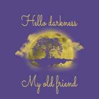 Hello Darkness My Old Friend Hippie Basic T-shirt | Artistshot