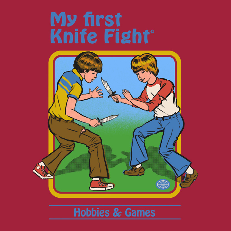 My First Knife Fight, My First Knife Fight Art, My First Knife Fight V Basic T-shirt by SHOPTERR | Artistshot