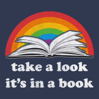 Take A Look It's In A Book Reading Vintage Retro Rainbow Pullover Hood Basic T-shirt | Artistshot