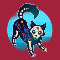 Sugar Skull Cat Basic T-shirt | Artistshot