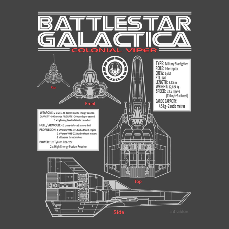 Battlestar Galactica Colonial Viper Basic T-shirt by cm-arts | Artistshot