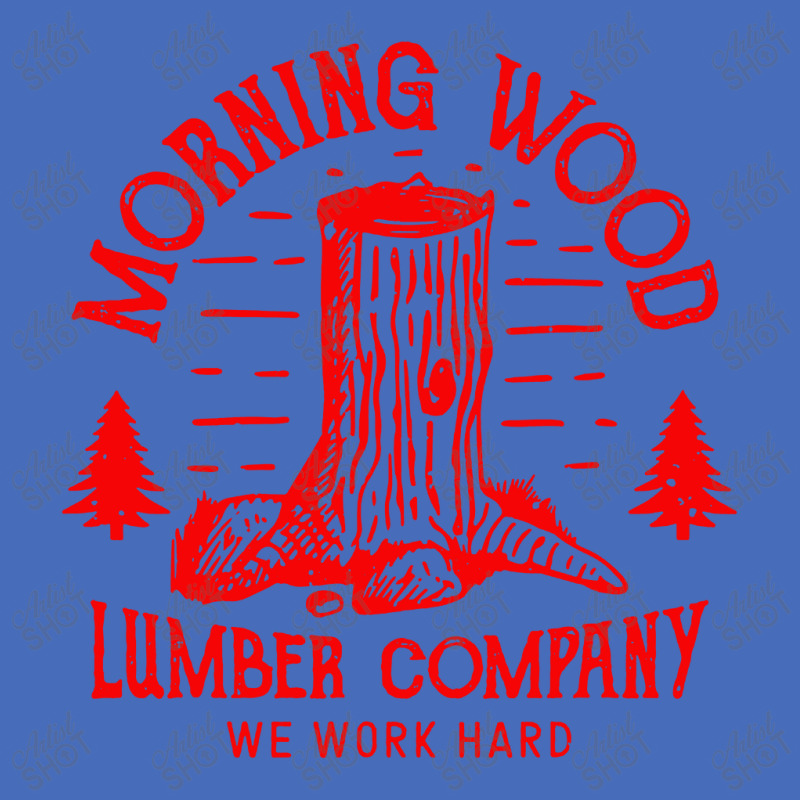 Morning Wood Company Basic T-shirt by GassPoll | Artistshot