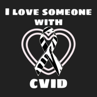 Cvid Awareness I Love Someone With Cvid Basic T-shirt | Artistshot