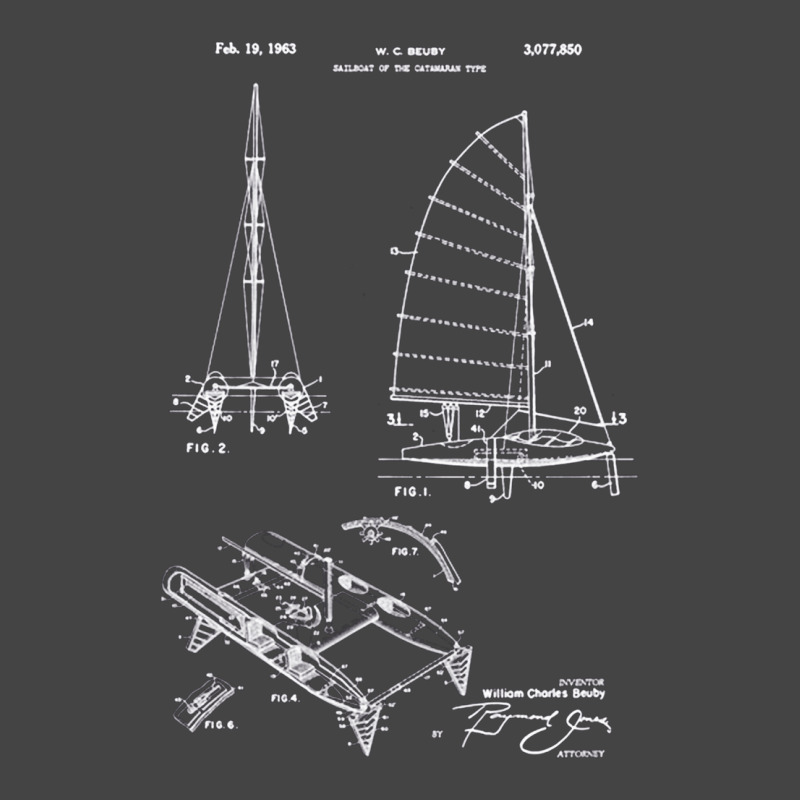 Catamaran Sailboat Patent Print, Catamaran Sailboat Patent, Catamaran, Basic Youth T-shirt by SHOPUYTY | Artistshot