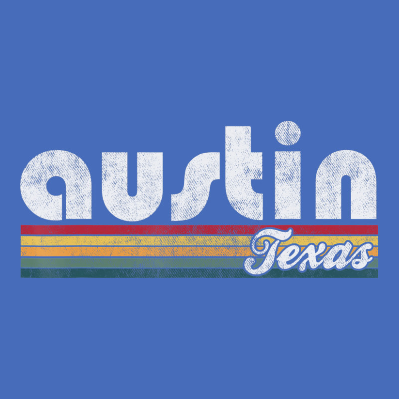 Austin Texas Vintage 70's 80's Retro Style Men Women Basic Youth T-shirt by Kosdapen517 | Artistshot