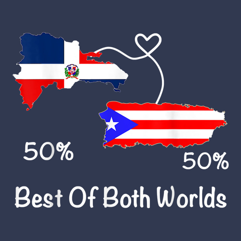 Half Puerto Rican Half Dominican Flag Map Combined Pr Rd T Shirt Basic Youth T-shirt by cm-arts | Artistshot