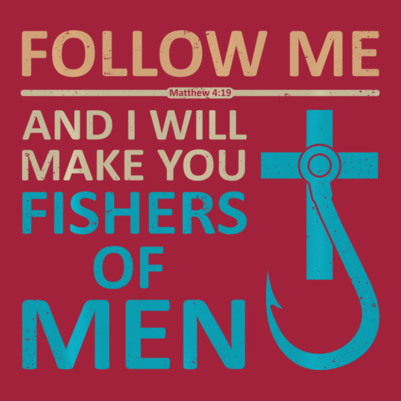 Follow Me Fishers Of Men Christian Hook Gifts T Basic Youth T-shirt by thangdinhsinhelf | Artistshot