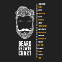 Epic Beard Growth Chart T-shirt, By Zany Brainy Basic Youth T-shirt | Artistshot