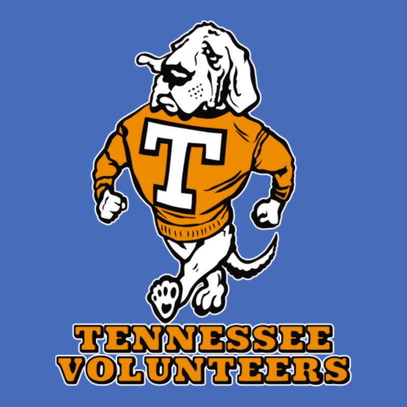 Vintage Tennessee Vols Mascot - Front And Back Design Basic T-shirt by cm-arts | Artistshot